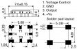 LF TVXO009913 Oscillator CFPT-126 12.8 MHz