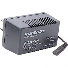 8510249903, 8510 AC/AC ADAPTER 24V 3630 W/CABLE, Mascot
