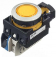 CW4L-M1E10QM4Y Illuminated Pushbutton Switch, 10 A, 230 VAC