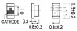 19-21UYC/S530-A3/TR8 LED; SMD; 1608; желтый; 37?58мкд; 1,6x0,8x0,8мм; 100°; 2?2,4В; 20мА