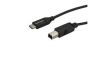 USB2CB2M USB Cable USB-B Plug - USB-C Plug 2m USB 2.0 Black