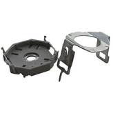 B65705-B3X0, Base plate with clip, 8 connections, TDK-Epcos