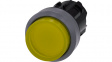 3SU1031-0BB30-0AA0 SIRIUS ACT Illuminated Push-Button front element Metal, matte, yellow
