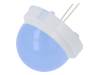 CQL-434 / HV LED; 20мм; голубой; 480-1700мкд; 120°; Кол-во выв:2; 5?20мА