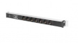 DN-95412 Power Distribution Unit 7x DE Type F (CEE 7/3) Socket - DE Type F (CEE 7/4) Plug