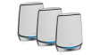 RBK853-100EUS Orbi WiFi 6 Whole Home Tri-Band Mesh System, 6Gbps, 802.11a/b/g/n/ac/ax