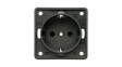 841952505 Wall Outlet INTEGRO 1x DE Type F (CEE 7/3) Socket Flush Mount 16A 250V Anthracite