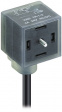 VAD 1A-1-3-226/5 M Valve connector + cable Valve connector A Socket open 5 m