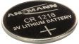 1516-0007 Lithium Button Cell Battery,  Lithium Manganese Dioxide, 3 V