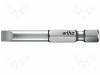 33961 Насадка 1/4" (E6,3мм); плоская; 70мм; Наконечник:2,5x0,4мм