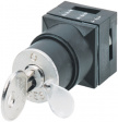 3SB3000-4LD11 Переключатель: поворотный с ключом; 2; 22мм; черный; IP65; O22,5мм