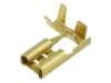 BM 02295 Наконечник: плоский; 6,3мм; 0,8мм; "мама"; 1,5?2,5мм2; обжим