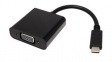 12.99.3203 Adapter, USB-C Plug - VGA 15-pin Socket/3.5 mm Socket