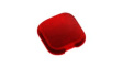 10T08 Switch Cap, Square, Red, Ultramec 6C Series
