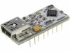 UMFT220XA-01 Модуль: USB; SPI 4bit / FT1248; DIP16,USB B mini; 4Мбит/с