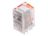 R4N-2014-23-5110-WTL, Реле: электромагнитное; 4PDT; Uобмотки:110ВAC; 6A/250ВAC; IP40, RELPOL