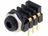 4802.2330, Гнездо; Jack 3,5мм х 18,6мм; "мама"; stereo; с выключателем; THT, Schurter