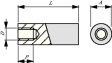 M4 X L= 8MM Распорные ролики 8 mm 7.8 mm