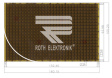 RE200-LFDS Laboratory card FR4 epoxy heat tin-plated