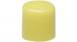 AT443E Push-button Cap 8 x 7.6 mm, yellow