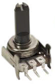 P120KGP-Y35BR50K, Rotary Potentiometer, 50 kOhm, PCB Pins, BI Technologies