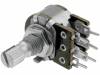 PRP162G 100K A 16P6 Потенциометр: осевой; однооборотный; 100кОм; 100мВт; ±20%; 6мм