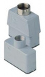 CZVT 15.4 L hoods for single lever, with 2 pegs, top entry, 1/2'' NPT, CZ - MZ enclosures