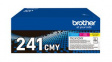 TN241CMY Toner Cartridge, 1400 Sheets, Cyan, Magenta, Yellow