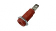 KPN-4A RED Socket \x1a4mm 19A Nickel-Plated