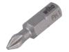 01657 Насадка 1/4" (C6,3мм); крестовая Phillips; 25мм; Наконечник: PH1