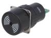 V16-230-AY-BUZ, Сигнализатор: звуковый; 75дБ; Подсвет: нет; IP40; O16мм; макс.6мм, Onpow