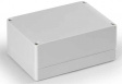 SPCP131808LG Cubo S 125 x 175 x 75 мм, 25 мм основание, глухая стенка, серая крышка, PC, IP 6
