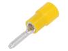 TMEV TC-5.5-11-YEL Штыревой; O:2,7мм; 2,63?6,64мм2; обжим; на провод; изолированный