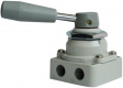 VH211-F02 Manual valve 4/3 G1/4