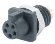 09 9792 30 05 Appliance socket series 719 5-pin Poles 5 3 A 60 VAC/VDC