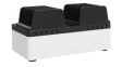 B2B161VF 10 Port USB Charger Cradle, 120W, Black / White