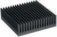 ICK PGA 20 X 20 Радиатор: штампованный; черный; L:50,8мм; W:50,8мм; H:16,51мм
