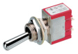 P2012B Miniature Toggle Switch, On-On, Soldering lugs