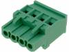 MVSTBR 2,5/ 4-ST 1792032, Разъемный клеммник; вилка; "мама"; 5мм; угловой 90°; 12А; 250В, Phoenix Contact