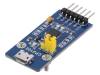 11325 Модуль: USB; CP2102; 3,3?5,5ВDC; Интерфейс: UART