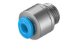 QSM-G1/8-4-I Push-In Fitting, 16.4mm, Compressed Air, QSM