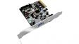 IB-U31-03 PCI-E x2 Card2x USB 3.1 ( Type A/C )