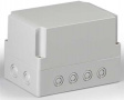SPCK131813G Cubo S 125 x 175 x 125 мм, 50 мм основание, Pg выбивные отверстие, серая крышка,