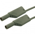 MLS WS 100/2.5 GRAU / GREY Safety test lead diam. 4 mm Grey 100 cm 2.5 mm2 CAT II