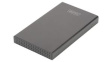 DA-71114 SSD / HDD Enclosure, SATA III/SATA II/SATA, 2.5 "