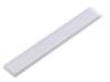 SURFACE14 F/Y WH 1M SET STD Профиль для LED модулей; молочный; накладной; белый; L: 1м
