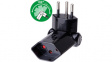 107882 Foldable plug-in socket clip-clap®, Type J (T13), black
