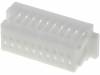 A1001H-2X10P Вилка; провод-плата; "мама"; PIN:20; без контактов; 1мм; на провод