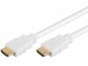HDMI.HE030.100, Кабель; Ethernet, HDMI 1.3; вилка HDMI, с обеих сторон; 10м; белый, Goobay
