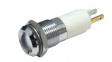 192A035W LED Indicator, White, 1350mcd, 24V, 14mm, IP67